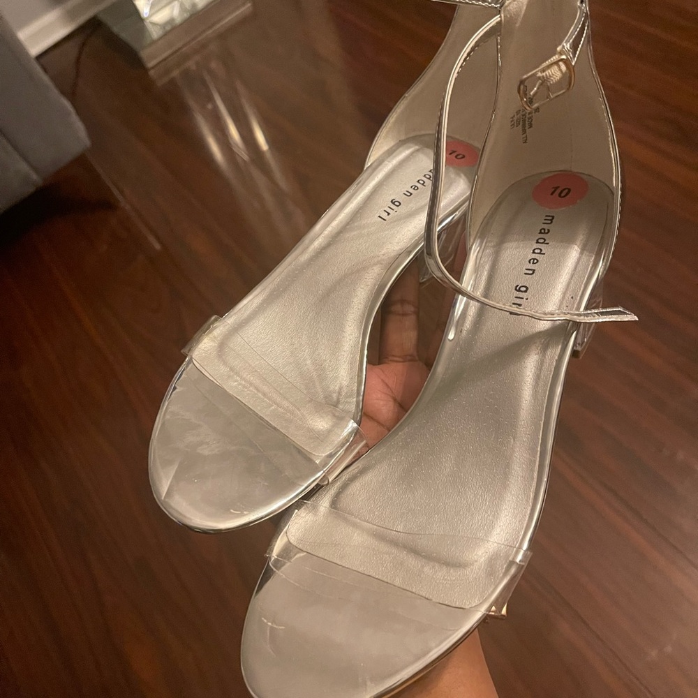 Madden Girl Mini Heel Sandal